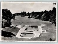 2532 Magglingen Macolin 1952 Foto AK Schwimmbad