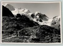 Sustenpass Foto AK Hotel Steingletscher