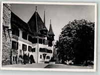 3700 Spiez 1969 Foto AK Schloss