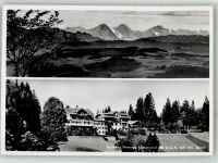 3543 Emmenmatt 1951 Foto AK Hotel Kurhaus Moosegg