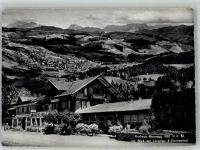 3543 Emmenmatt 1951 Foto AK Hotel Kurhaus Moosegg Blick auf Langenau