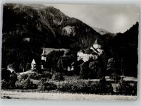 3752 Wimmis 1954 Foto AK Schloss Kirche