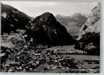 3752 Wimmis Foto AK Fliegeraufnahme Brugfluh