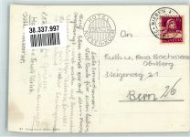 Niesen 1934 Foto AK Aussichtspunkt Niesen-Kulm