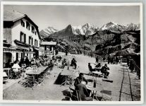 3711 Mülenen Foto AK Hotel Niesen-Kulm