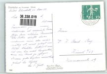 3653 Oberhofen am Thunersee 1962 Foto AK Thunersee