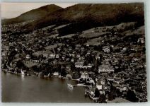 3653 Oberhofen am Thunersee 1942 Foto AK Fliegeraufnahme