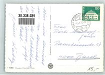 3053 Münchenbuchsee 1972 Foto AK Fliegeraufnahme