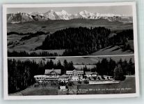 3543 Emmenmatt Foto AK Hotel Kurhaus Moosegg Aussicht auf die Alpen