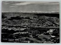 2532 Magglingen Macolin Foto AK Fliegeraufnahme