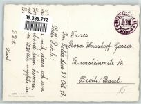 4222 Zwingen 1943 Foto AK Wasser - Burg Feldpost Grenz.Schützen-Kp.II/246