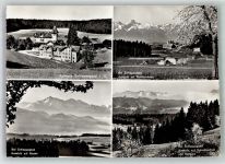 3673 Schlegwegbad 1961 Foto AK Hotel Kurhaus Schlegwaldbad Stockhornkette