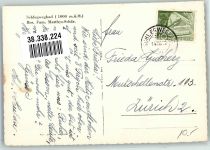 3673 Schlegwegbad 1952 Foto AK Hotel