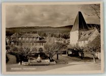 4537 Wiedlisbach Foto AK Bahnhof Straße Kirche