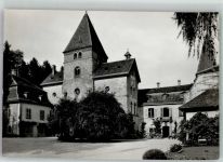 1797 Münchenwiler Villars-les-Moines 1961 Foto AK Schloss