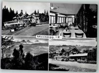 3543 Emmenmatt Werbe AK Hotel Kurhaus Moosegg