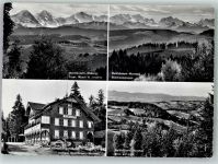 3543 Emmenmatt 1962 Foto AK Hotel Kurhaus Waldhäusern Moosegg Eiger Mönch Jungfrau Blümlisalp