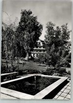 3700 Spiez 1950 Foto AK Strand- Hotel Belvedere