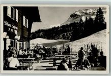 Serneus Skihaus Schwendi Terrasse