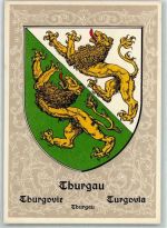 Haidenhaus - Wappen Weiss Grün Löwen Thurgau