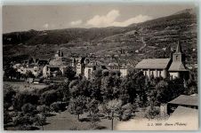 Sierre 1913 Kirche