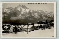 Chesières Winter Schnee