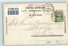 6410 Rigi Klösterli 1907 - Inneres Wallfahrtskirche Blumen Uhr Altar