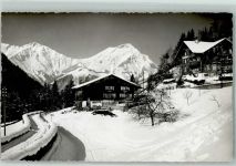 Kiental Hotel Bergfrieden Niesen Schnee Winter