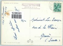 Bernina Foto AK Berninbahn Piz Cambrena Passo Schnee Winter