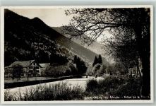 2149 Champ-du-Moulin Foto AK Hotel Brücke