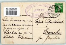 Chexbres 1910 Le Grand Hotel et le Lac