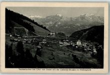 Tschiertschen 1913 Chur Calanda Gruppe Kirche
