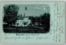 Weissbad 1899 Mond Fahne