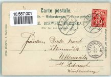 Weissbad 1899 Mond Fahne