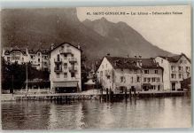 St-Gingolph Lac Leman Debarcadere Suisse Hotel Belle
