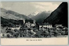 Visp 1913 Kirche