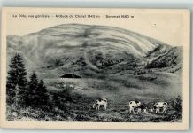 La Dole - Altitude du Chalet 1443 m Sommet 1680 m Kühe