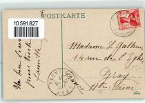 Romont FR 1911 Schloss