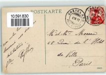 Romont FR 1912 Schloss