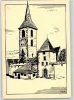 4132 Muttenz - Kirche Töchterabteilung