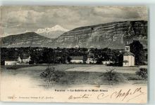 Vernier 1904 le Saleve Mont Blanc
