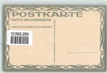 8268 Salenstein Künstlerkarte bei Arenaberg sign. Ernst E. Schlatter