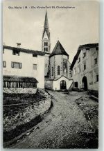7536 Sta. Maria Val Müstair - die Kirche mit St. Christopharus