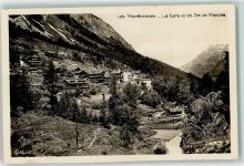Salvan Les Marecottes Bahnhof und Drs. de Morcies