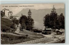 Salvan Marecottes Bahnhof Bahnlinie Martigny-Chamonix