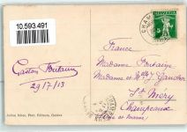 Orsières 1913 Straße zum Grand Sr. Bernard