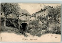 1898 St-Gingolph 1902 - la Frontiere