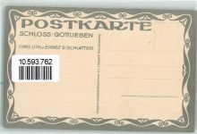 8274 Gottlieben Künstlerkarte Schloss sign. Ernst e. Schlatter