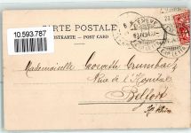 St-Gingolph 1904 Genfer See Seitenraddampfer