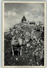 Le Vaud der Gipfel von Suchet Viehherde